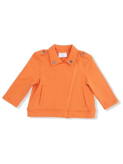 Orange Motorcycle Jacket
