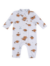 Footballs Playing Football Polo Romper