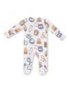 Smores Zipper Footie