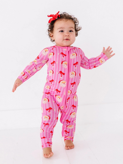 Santa Soiree Convertible Footie