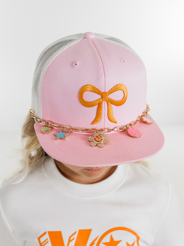 Pink With a Touch of Orange Snapback