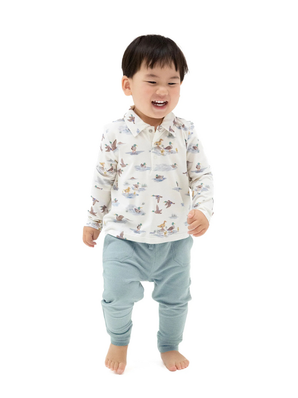 Migrating Mallards Polo + Jogger Set