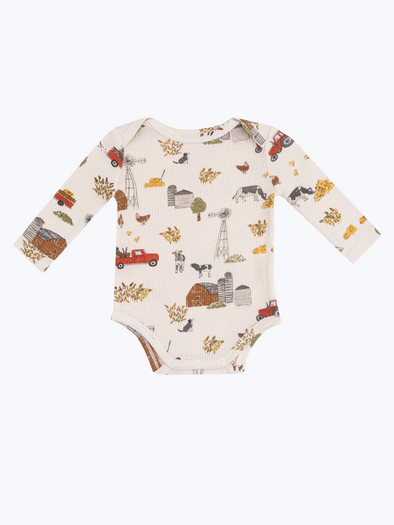 Hay Farmer Long Sleeve Bodysuit