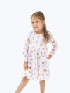 Fancy Pets Long Sleeve Twirl Dress