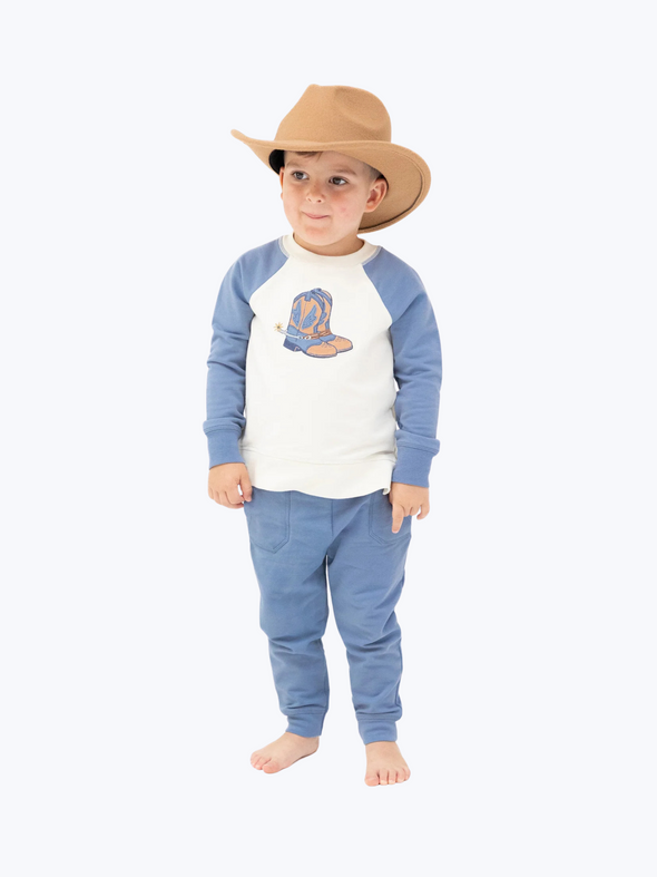 Country Calico Sweatshirt & Jogger Set