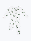 Tiny Forest Zipper Footie