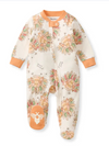 Vivid Turkey Sleep & Play Zip Footie