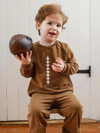 Acid Wash Football Jogger  Set