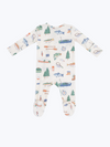 Fishing Things Zipper Footie
