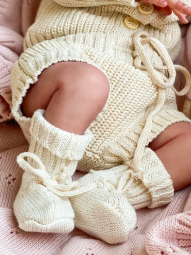 Knitted Bootie Socks