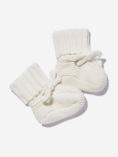 Cotton Knit Booties