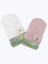 Mini Pearl Bow Newborn Hat