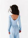 Blueberry Wide Leg Romper