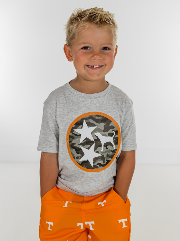 Camo Tri-Star Hound Dog Tee