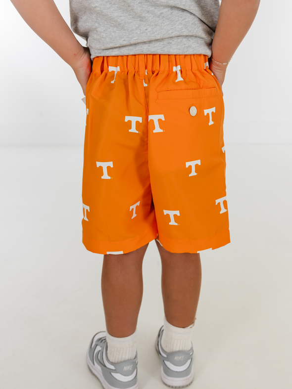Orange Power T Shorts