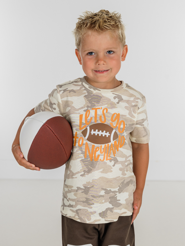 Lets Go To Neyland Camo Tee