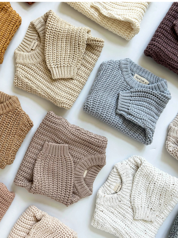 Chunky Baby Knit Sweater