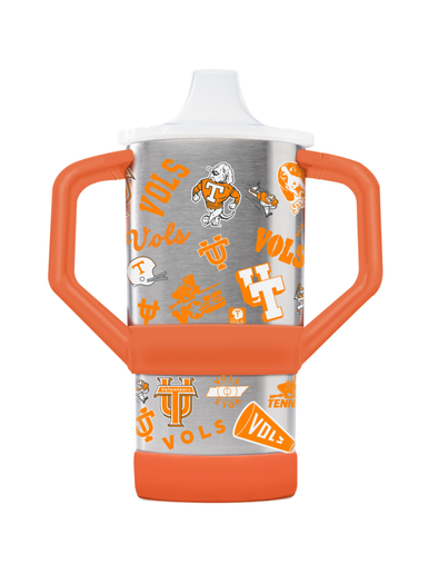 Tennessee All Over Logos 8oz Sippy Cup