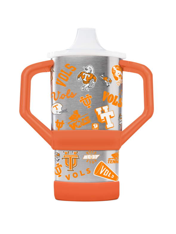 Tennessee All Over Logos 8oz Sippy Cup