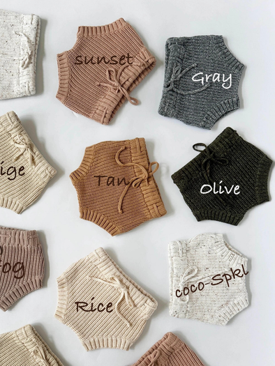 Cotton Ribbed Knit Bloomer