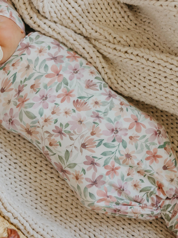 Copper Pearl Natalie Swaddle Blanket