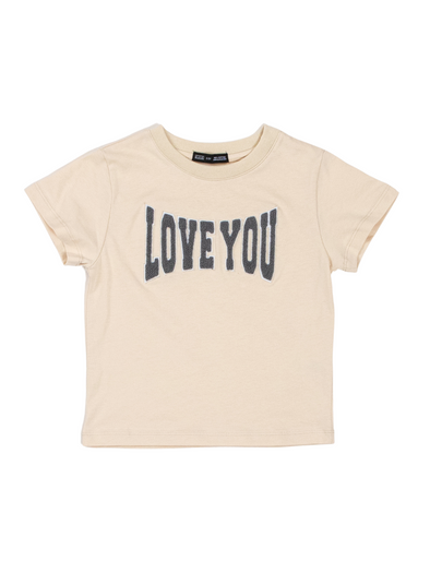 Chenille Love You Kids Tee
