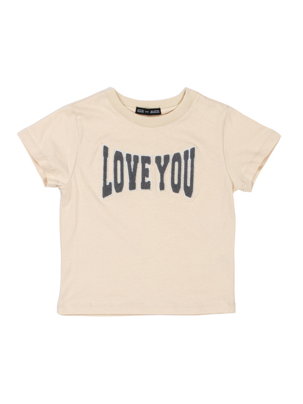 Chenille Love You Kids Tee