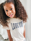 Chenille Love You Kids Tee