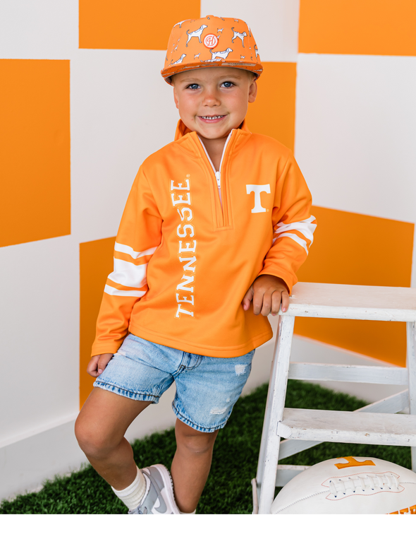 Tennessee Orange Quarter Zip Sweatshirt