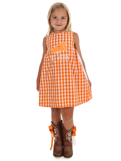 Tennessee Cheer Applique' Dress