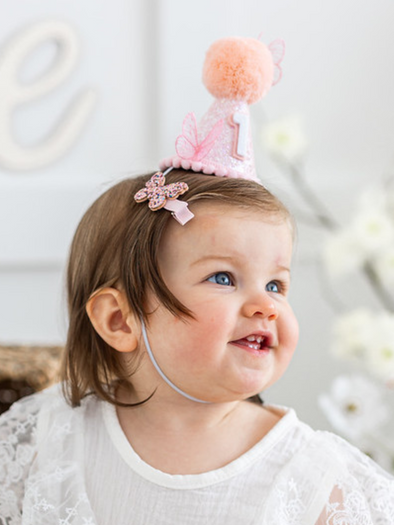 First Birthday Butterfly Hat