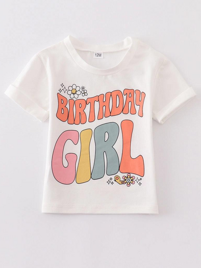Groovy Birthday Girl Top