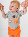 Football Collage Onesie