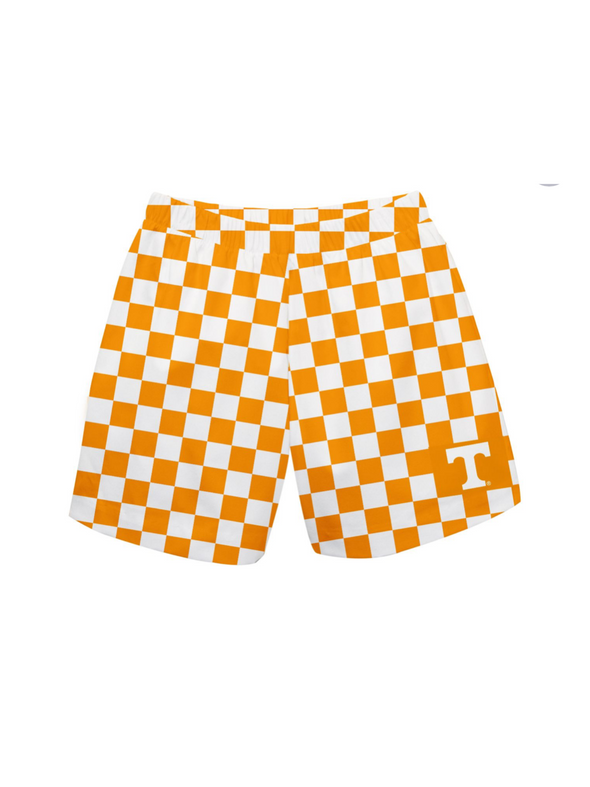 Checkerboard Pull Up Shorts