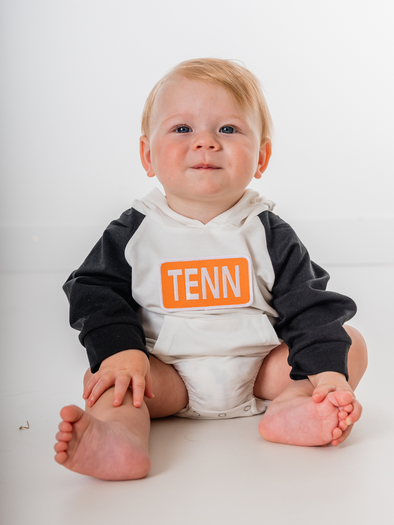 Black and White TENN Romper