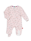 Baa Baa Baby Pink Magnetic Footie