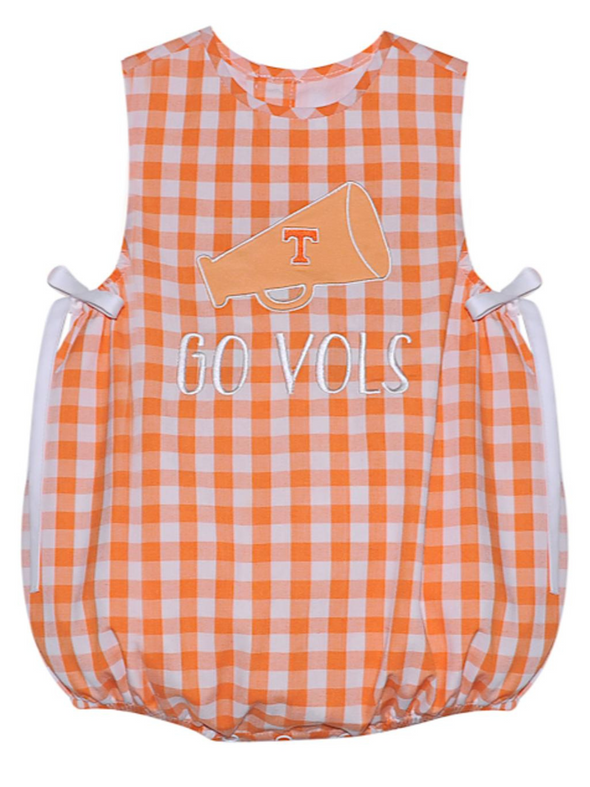 Tennessee Cheer Applique' Bubble