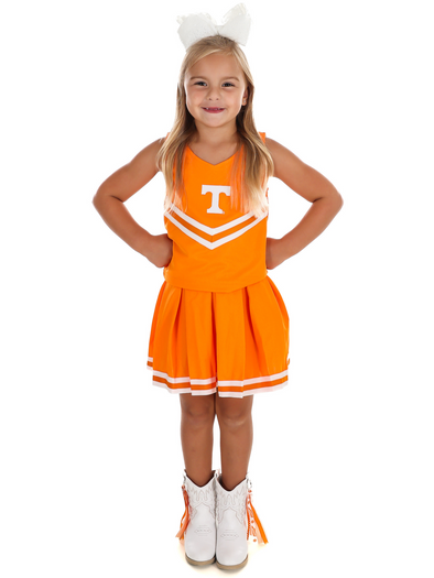 TN Cheerleader Top & Skirt Set
