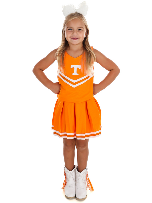 TN Cheerleader Top & Skirt Set