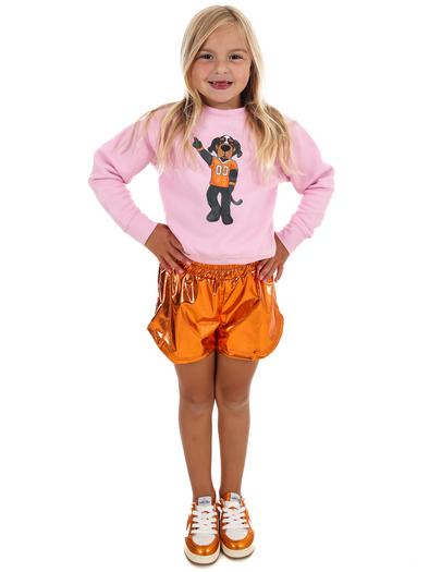 Pink Full Body Smokey Sweatshirt
