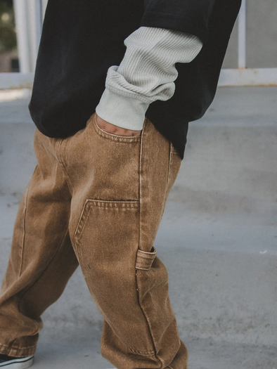 Double Knee Carpenter Denim Pants