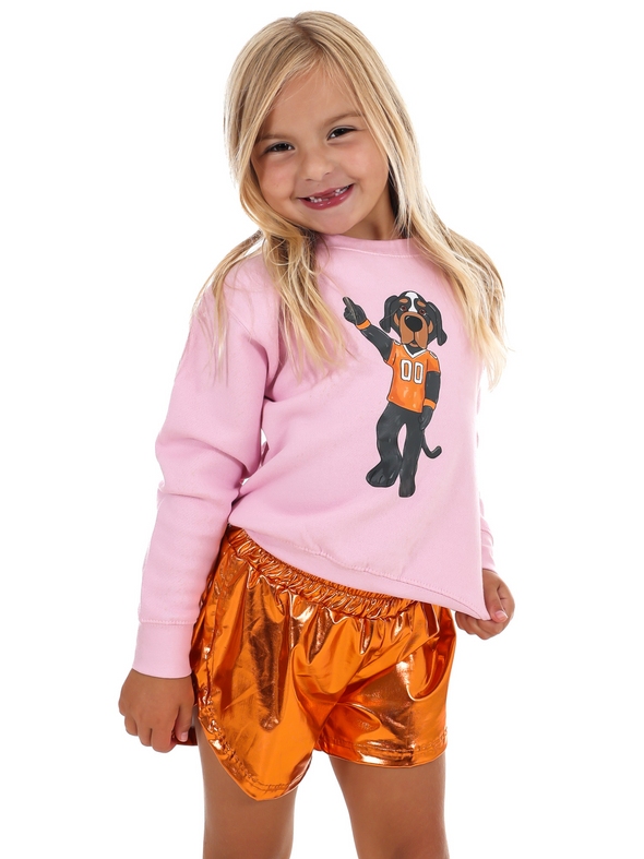 Pink Full Body Smokey Sweatshirt