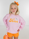 Tenn Script Pink Sweatshirt