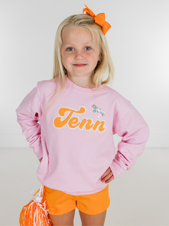 Tenn Script Pink Sweatshirt