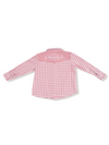 Howdy Pink Plaid Western Shirt
