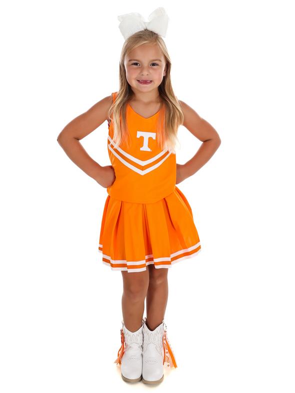 TN Cheerleader Top & Skirt Set