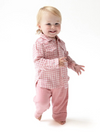 Howdy Pink Plaid Western Shirt