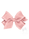 Medium Overlay Ruffle Bow