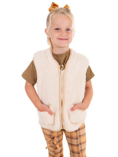 Plush Pocket Vest