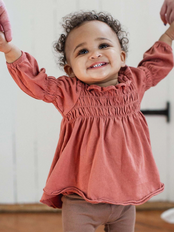 Smocked Tunic Set